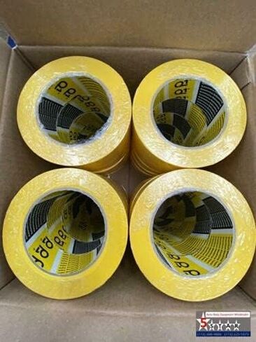 5-STAR Q1-1-1/2 INCH (36MM X 55M) Premium HIGH Performance Automotive Yellow Masking in Kuwait