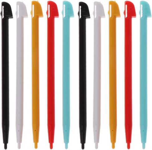 10Pcs Stylish Color for Touch Stylus Pen for WIIU Gamepad Console Handheld Game Console in Kuwait