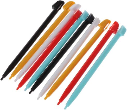 10Pcs Stylish Color for Touch Stylus Pen for WIIU Gamepad Console Handheld Game Console in Kuwait
