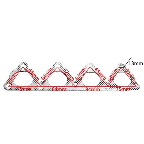 2X الجرافيت الألومنيوم D-سلسلة لهوندا D15 D16 D13 D14 رأس طوقا in Kuwait