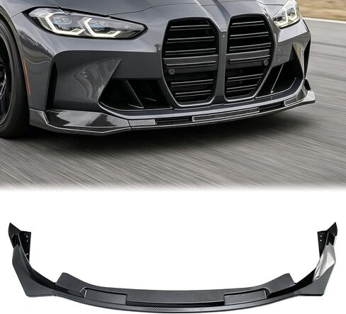 Carbon Fiber Front Bumper Lip Compatible with BMW G80 M3 G82 G83 M4 2021-2025, Front Splitter Protector Body Kit in Saudi Arabia