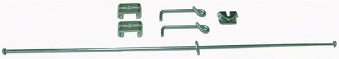 HEADLIGHTSDEPOT 6-piece Park Brake Cable Guide Kit Compatible With Chevrolet C/K Pickup Suburban Blazer GMC C/K Pickup Suburban Jimmy in Kuwait