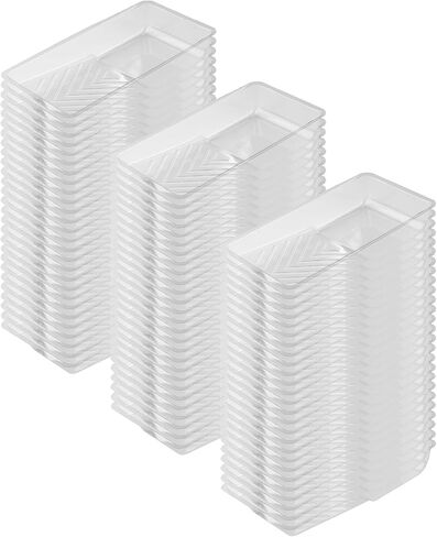 Bates- Paint Tray Liner, 4 Inch, 80 Pack, Clear, Plastic Disposable Paint Tray for Painting Walls in Kuwait