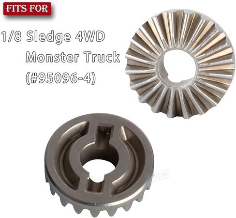 RC ترقيات مجموعة التروس التفاضلية لـ 1/8 زلاجة 4WD (#95096-4) Monster Truck، RC Diff Gear Hops Up (#9582) in Kuwait