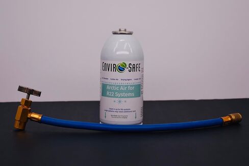 مزيل رطوبة الهواء في القطب الشمالي من ENVIRO-SAFE لأنظمة R22 - مادة معززة لمكيف الهواء - خرطوم شحن 1pk-4oz in Kuwait