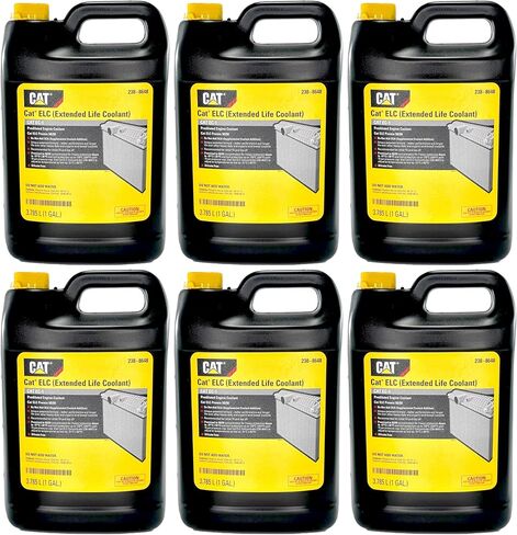 CAT 238-8648 سائل تبريد ممتد العمر 50/50 بريمكس، أحمر - إبريق سعة 1 جالون (علبة بها 6) in Kuwait