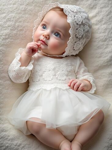 Newborn Photography Outfits Girls Newborn Photography Props Baby Girls Lace Embroidery Tutu Dress Baby Girls Sleeveless Backless Dresses Pageant Birthday Wedding Dress Sequin Bowknot Pink in Saudi Arabia