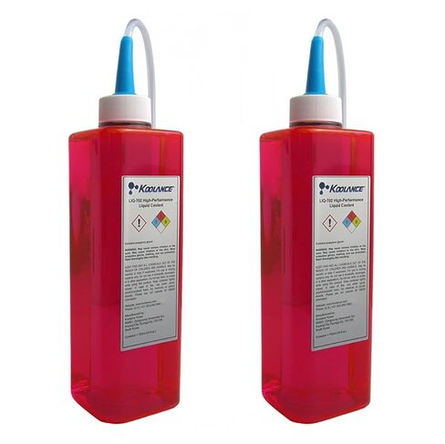 Koolance High Performance Liquid PC Coolant, 700ml, Clear, 2-Pack in Saudi Arabia