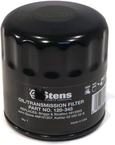 فلتر زيت متوافق مع Stens 120-345 متوافق مع Simplicity 1650954SM يناسب الجرارات البسيطة. تصنيع المعدات الأصلية in Kuwait