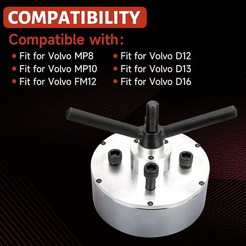أداة تثبيت مانع تسرب زيت العمود المرفقي الخلفي متوافقة مع فولفو FM12 D12 D13 D16 MP8 MP10 استبدال 9990166 88880013 in Kuwait
