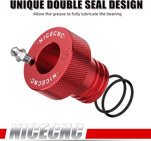 NICECNC Aluminum Wheel Bearing Greaser Tool 30MM Compatible with Can Am Outlander 1000 2012-2015, Renegade 1000 2012-2015 Red in Kuwait