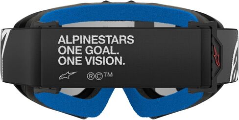 Alpinestars Vision Youth MX ATV MTB Off Road Goggle (Black - Mirror Silver Lens) in Kuwait