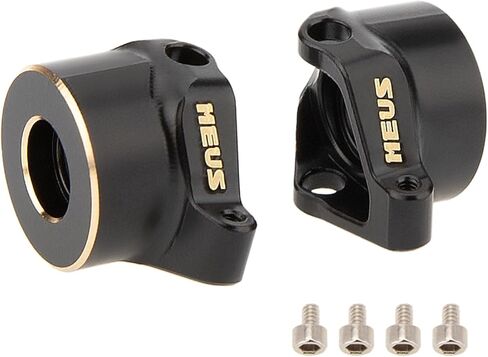 MEUS RACING 6g SCX30 Brass Steering Knuckles for Axial SCX30 1/30 RC Crawler Upgrades Parts, 2pc in Kuwait