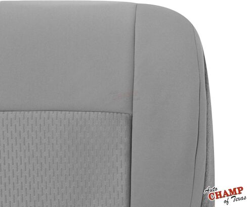 Compatible with 2013-2015 Ford E-150 E-250 E-350 Van Driver Side Bottom Cloth Seat Cover Medium Flint Gray in Kuwait