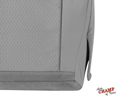 Compatible with 2013-2015 Ford E-150 E-250 E-350 Van Driver Side Bottom Cloth Seat Cover Medium Flint Gray in Kuwait