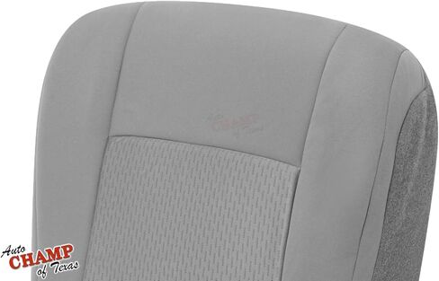 Compatible with 2013-2015 Ford E-150 E-250 E-350 Van Driver Side Bottom Cloth Seat Cover Medium Flint Gray in Kuwait