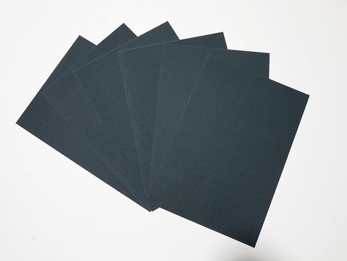 Oufin Youpin Pastelmat Glued Pad - (8.3×5.8Inches) 21 x14.8 cm - 350g - 14Sheets -Black, Dark Green, Blue, Gray, Light Gray, Dark Brown, Light Brown in Kuwait
