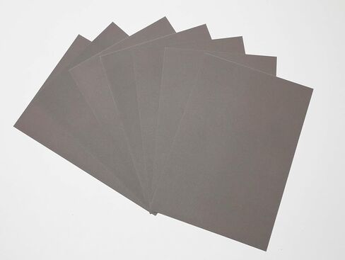 Oufin Youpin Pastelmat Glued Pad - (8.3×5.8Inches) 21 x14.8 cm - 350g - 14Sheets -Black, Dark Green, Blue, Gray, Light Gray, Dark Brown, Light Brown in Kuwait