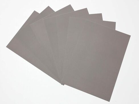 Oufin Youpin Pastelmat Glued Pad - (8.3×5.8Inches) 21 x14.8 cm - 350g - 14Sheets -Black, Dark Green, Blue, Gray, Light Gray, Dark Brown, Light Brown in Kuwait