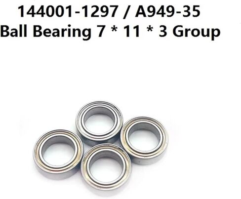 Compatible with Wltoys 144001 144002 124016 124017 124018 124019 RC Car Spare Parts Upgrade Accessories 20Pcs Ball Bearing Set RC Assortment in Kuwait