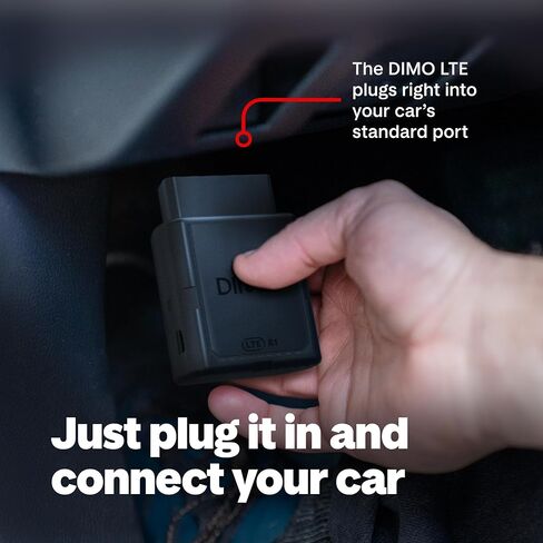 DIMO GPS تعقب المركبات مع الموقع في الوقت الحقيقي | الماسح الضوئي اللاسلكي obd2، أداة تشخيصية مدعومة بالذكاء الاصطناعي لفحص ضوء المحرك وأكثر من 9000 رمز خطأ | تتبع عادات القيادة واستخدام البطارية والوقود in Kuwait