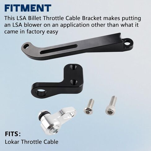 حامل كابل LSA Billet Throttle متوافق مع كابل Lokar Throttle in Kuwait