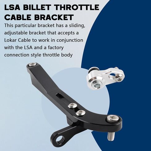حامل كابل LSA Billet Throttle متوافق مع كابل Lokar Throttle in Kuwait