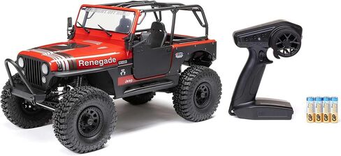 شاحنة محورية RC 1/10 SCX10 III Jeep CJ-7 4X4 RTR زاحف الصخور المصقول، نحاس، AXI03008V2T2 (البطارية والشاحن غير متضمنين) in Kuwait