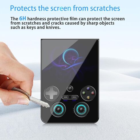 NOUKAJU [3Pack] Screen Protector for RG477V, HD Protective Film,6h Hardness,Scratch,Protective Film for RG477V Gaming Consoler(Not tempered glass) in Kuwait