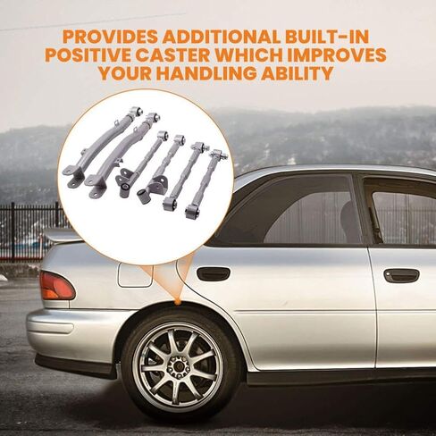 ذراع خلفي كامل قابل للتعديل للوصلة الجانبية 6 وصلات متوافقة مع Impreza WRX STi GDA 02 07 in Kuwait