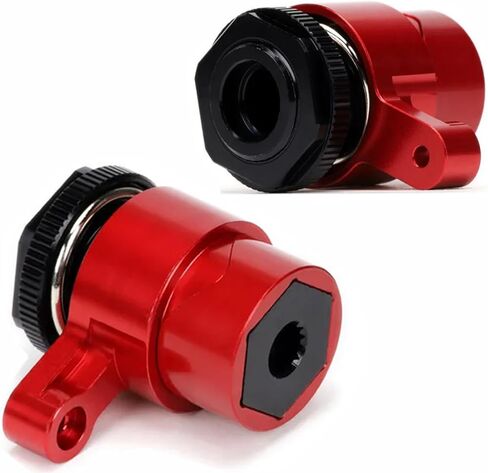 ذراع توفير المؤازرة من الألومنيوم 15T لجزء ترقية ARRMA 1/5 Kraton 8S BLX Outcast 8S BLX، استبدال ARA340166، ARA340168، ARA340165 (أحمر) in Kuwait