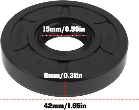 ختم زيت عمود الإدخال 187Q0624200 TC154208 15x42x8mm متوافق مع ناقل الحركة Tuff Torq TZT in Kuwait