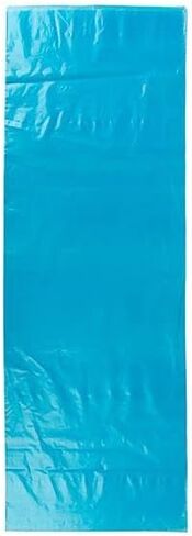 ClearBags LDPE Newspaper Bags, 7.5x21, Blue, 100 Pack, Plastic Poly Bags for Newspapers, Packaging Sleeves for Flyers Catalogs, Perforated Tear Off, Protect Against Weather Bugs, .8 Mil, NPB3BL in Kuwait