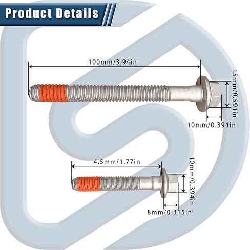 Engine Cylinder Head Bolt Kit - Compatible with Chevy Silverado 2500, Avalanche, Camaro, GMC Sierra, Cadillac Escalade & More - Replaces ES72390, ES72220 in Kuwait