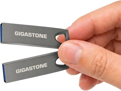 GIGASTONE Z50 32GB 2-Pack 2-in-1 Dual OTG Flash Drive USB 3.2 Gen 1 USB Type C وType A، شريحة ذاكرة معدنية، أداء موثوق ومتين، USB 2.0 / USB 3.0 / USB 3.1 واجهة متوافقة in Saudi Arabia