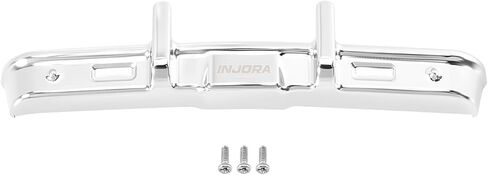 INJORA Aluminum Front Rear Bumper for 1/30 Axial SCX30 K10 (Chrome) in Saudi Arabia