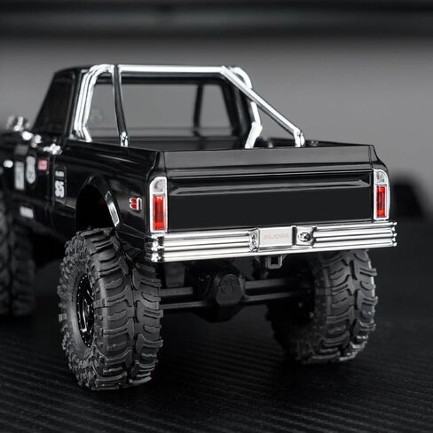INJORA Aluminum Front Rear Bumper for 1/30 Axial SCX30 K10 (Chrome) in Saudi Arabia