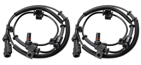 2PCS Front ABS Wheel Speed Sensor Left & Right Compatible with 2005-2010 Ford F250 Super Duty，2005-2010 F350 Super Duty Driver & Passenger Side ABS Sensor Replace ALS505 SU7429 5C3Z2C204BA 6C3Z2C204BA in Kuwait