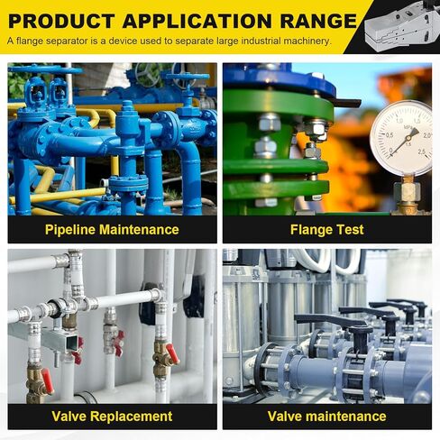 14T Manual Hydraulic Flange Splitter Anti-Slip Hydraulic Flange Expander Thicken For Pipe Line Repair & Replacement in Kuwait