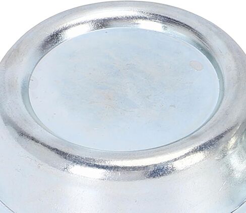 Trailer Wheel Hub Dust Cap, Heavy Duty Galvanized Steel Dust Cap, Prevents Accumulation Protects Axle Lubrication with Galvanized Steel Design, Ideal for Alko Hubs 48mm, 2 Pack in Kuwait