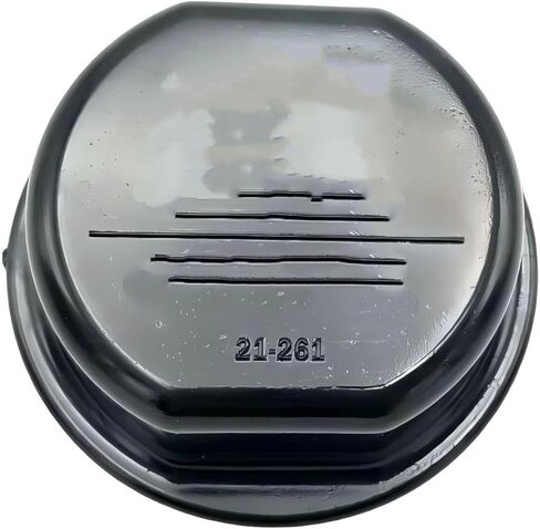 TD48355BV Trailer Hub Replacement Cap w/O-Ring, 5 Lug Axle Dust Grease Cap - for Dexter Vortex RV Camper Parts - Replacement Trailer Hub Cap - Outer Thread Diameter: 2 5/16" in Kuwait