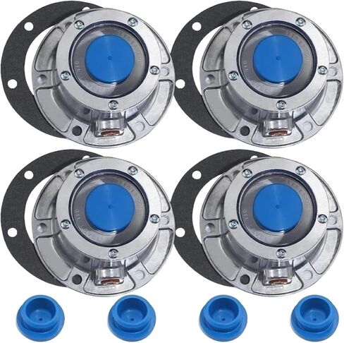 4X Torque Trailer Hub Cap w/Oil Port & Side Fill Plug Compatible with Stemco 343-4024 in Kuwait