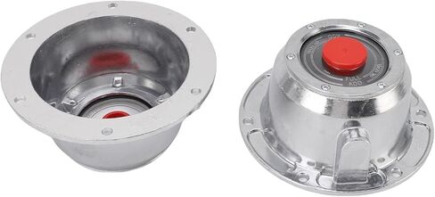 Trailer Hub Caps, Heavy Duty Aluminum Alloy with Gaskets, Hubcap Replacement for Trailers, RVs, Trucks, and Outdoor Transport Scenarios in Kuwait