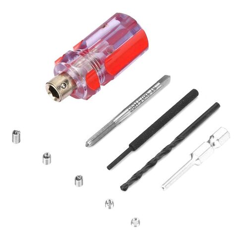 105pcs Threaded Inserts Repair Kit Stainless Steel Helicoil Type Wire Insert Installation Set (M3 x 0.5) in Kuwait