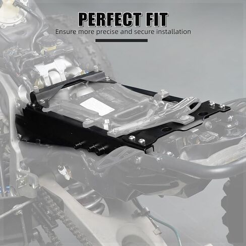 إطار فرعي خلفي من NICECNC، أسود Q235 من الفولاذ الكربوني متوافق مع Yamaha YFZ450R 2009-2024، YFZ450X 2010 2011، بديل لـ 18P-21190-09-00 in Kuwait