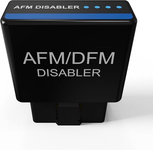 AFM/DFM Disabler Device, Matte Black with Blue Stripe, compatible with GM V6 & V8 Chevy GMC Cadillac Buick 5.3L 6.2L 4.3L 3.6L in Kuwait