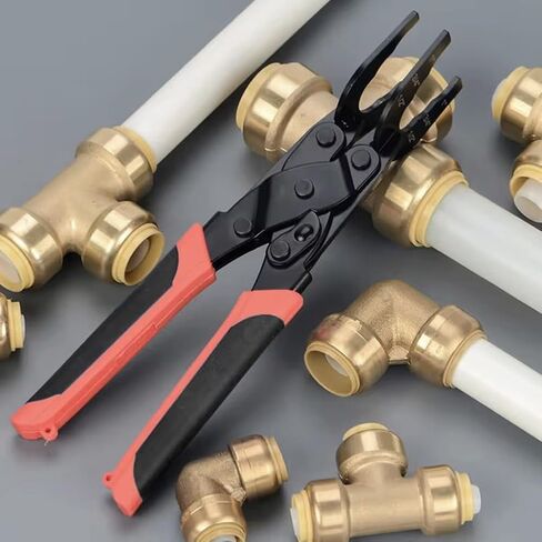 Push-Fit Disconnect Tong Tool for Easily Removing Push-to-Connect Fittings(1/2in, 3/4in, 1in), Multi-Sized Removal Tool in Kuwait