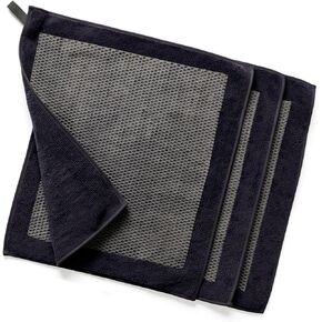 CACHIL 3 Pcs Clay Towel - Auto Detailing Clay bar Towel - Decontaminate Paint and Glass for Smoth Washing - Improve Wax and Sealant Bonding, Enhance Gloss and Color Depth - 12" x 12"（Black） in Saudi Arabia