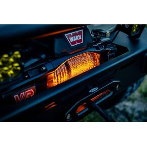 RES-Q Quadratec LED Winch Fairlead Light with Wireless Remote - White and Amber LED Winch Drum Light for Roller and Hawse Fairleads with Sealed Wiring Harness in Kuwait