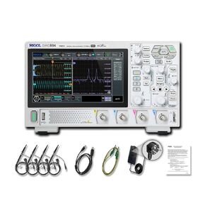RIGOL Digital Oscilloscope DHO802 70MHz Frequency Band + 12-bit Vertical Resolution + Maximum 1.25 GSa/s Sample Rate + 1000,000 wfms/s Waveform Capture Rate + 2 Analog Channels in Kuwait